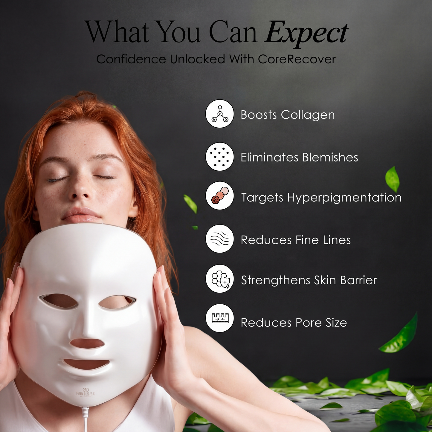 CoreRecover™ Red & Multicolour-Infrared Mask